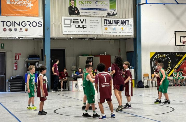 Aquilotti 2014 Mappano: Lo.Vi Basket - Conte Verde 16 - 8